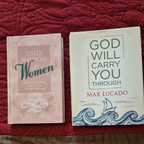 max lucado Other - Daily Wisdom for Women Book - Pink Cover